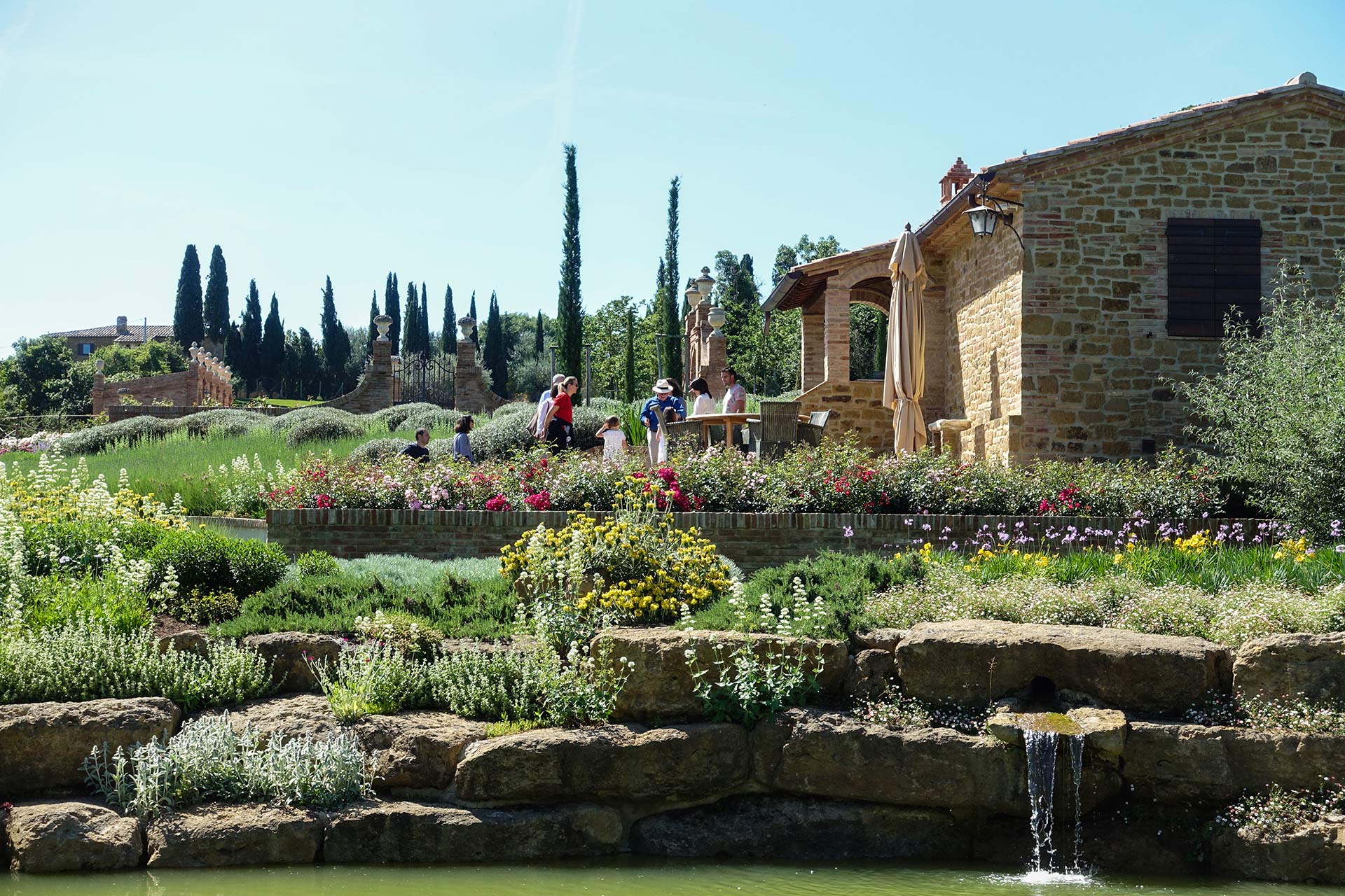 Il Giardino Della Biblioteca Parco Villa Trecci